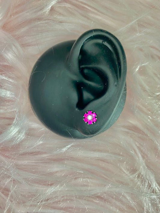 Carnation Cartilage Earring